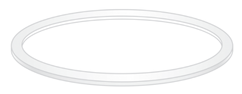 Кольцо установочное InHome для светильника GX53R 89х2мм фото Кольцо установочное InHome для светильника GX53R 89х2мм картинка